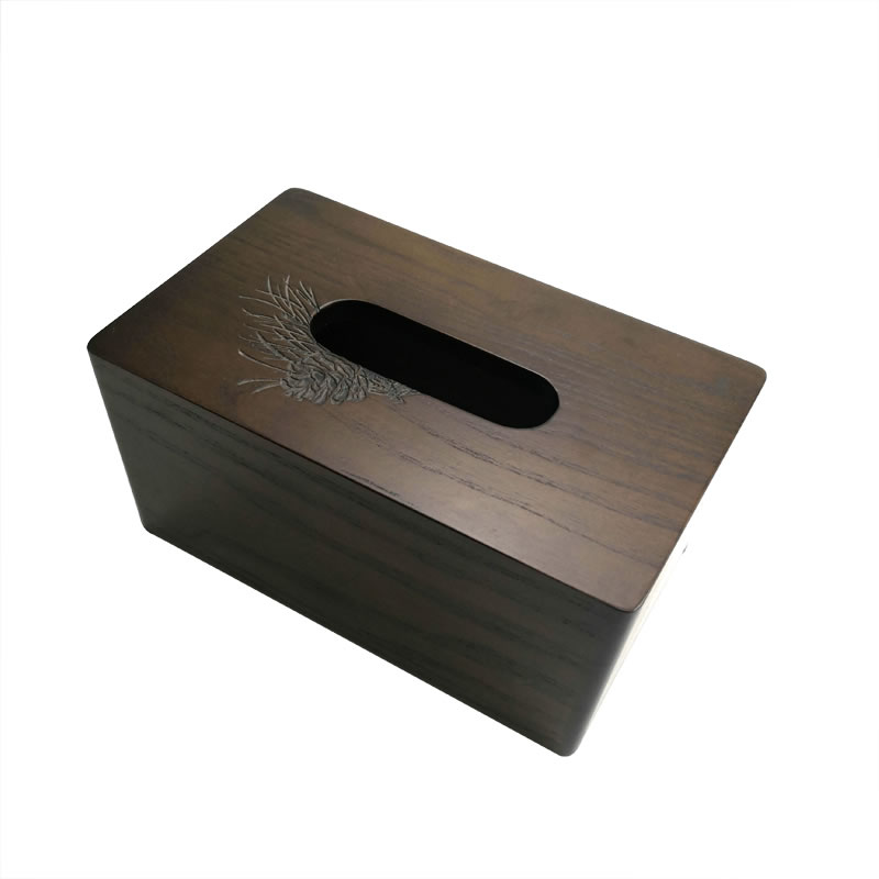 水曲柳紋紙巾盒