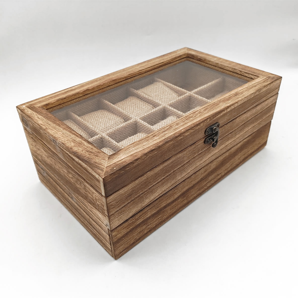 多功能珠寶首飾收納木盒